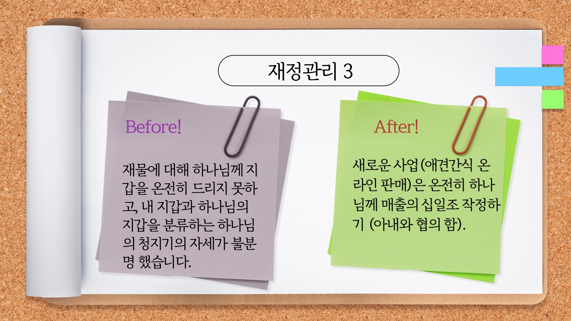 재정 관리 적용 사례 3